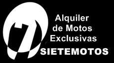 Alquiler De Motos Exclusivas Sietemotos