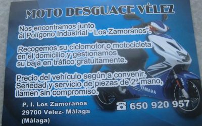 Moto Desguace Velez