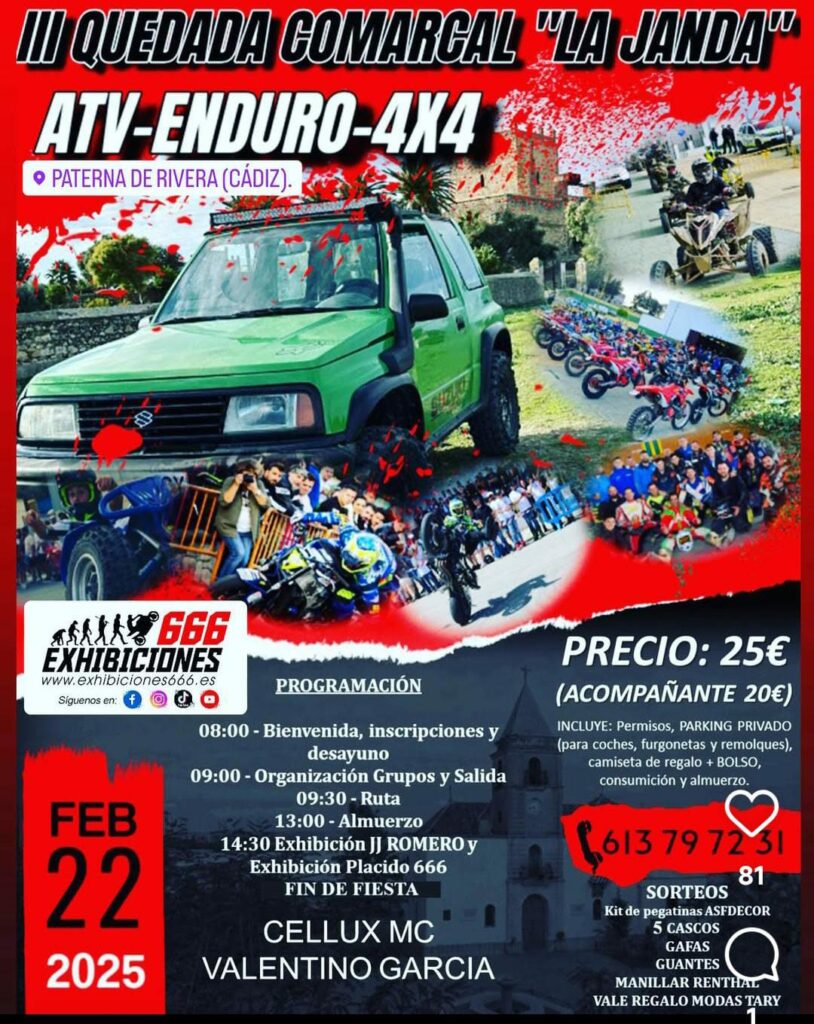III QUEDADA COMARCAL «LA JANDA»