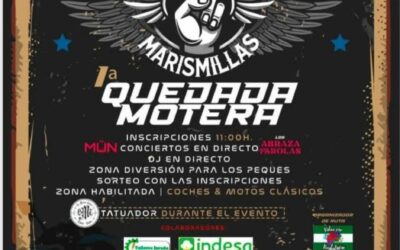 1ª QUEDADA MOTERA LOS TIZNAOS 29 MARZO MARISMILLAS, SEVILLA