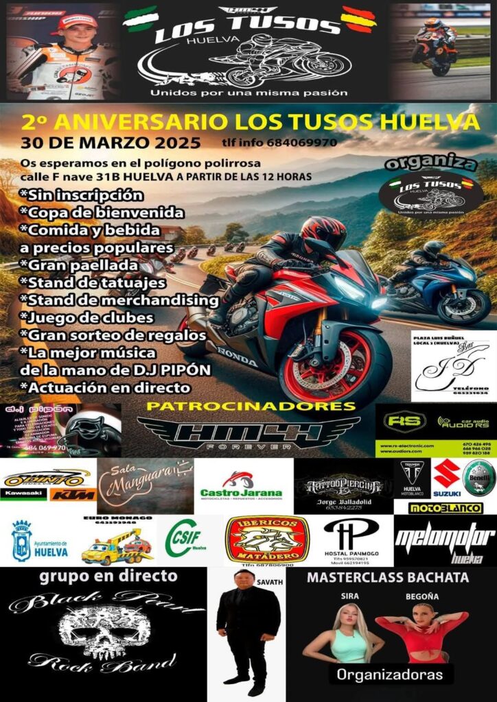 2º ANIVERSARIO LOS TUSOS HUELVA 30 DE MARZO 2025