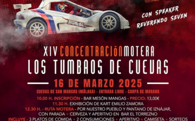 XIV CONCENTRACIÓN MOTERA «LOS TUMBAOS DE CUEVAS» 16 DE MARZO 2025