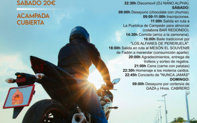 MOTOCACHARRADA 2025 PERERUELA, ZAMORA 4, 5 Y 6 DE ABRIL 2025
