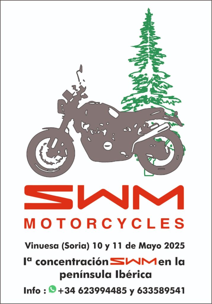 1º CONCENTRACIÓN DE MOTOS SWM EN VINUESA, SORIA 10 Y 11 DE MAYO 2025