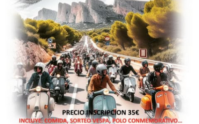 CASA CAPÓ X ANIVERSARIO DE LA VUELTA EN VESPA A MALLORCA 10 DE MAYO 2025