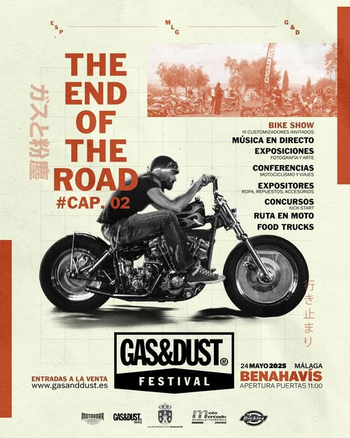 GAS & DUST FESTIVAL 2025 BENAHAVÍS, MÁLAGA 24 DE MAYO 2025