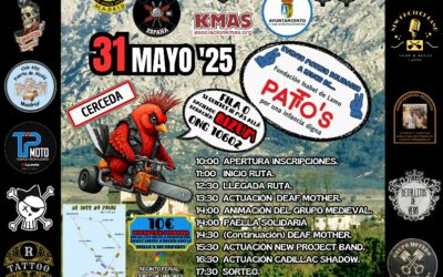 MOTOSIERRA SOLIDARIA EN CERCEDA, MADRID EL 31 DE MAYO 2025