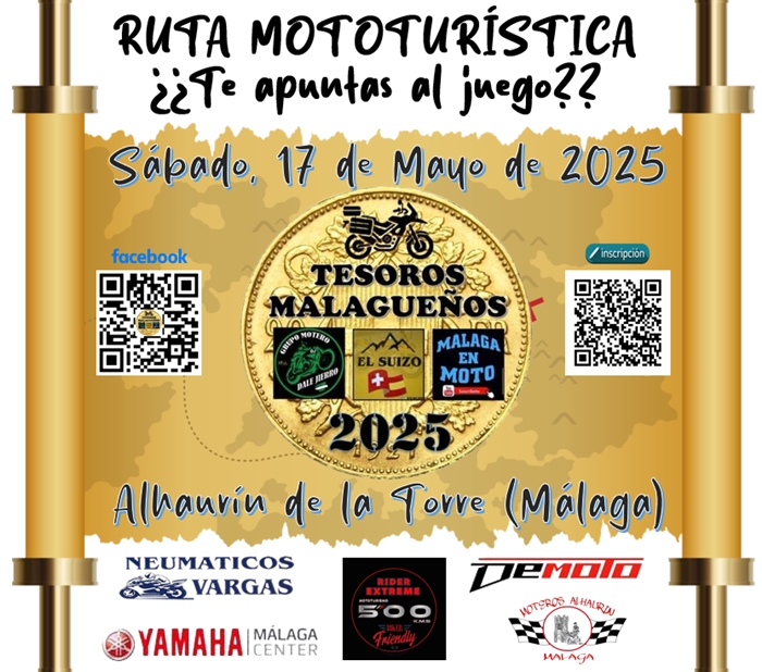 TESOROS MALAGUEÑOS 2025 ALHAURÍN DE LA TORRE, MÁLAGA 17 DE MAYO 2025