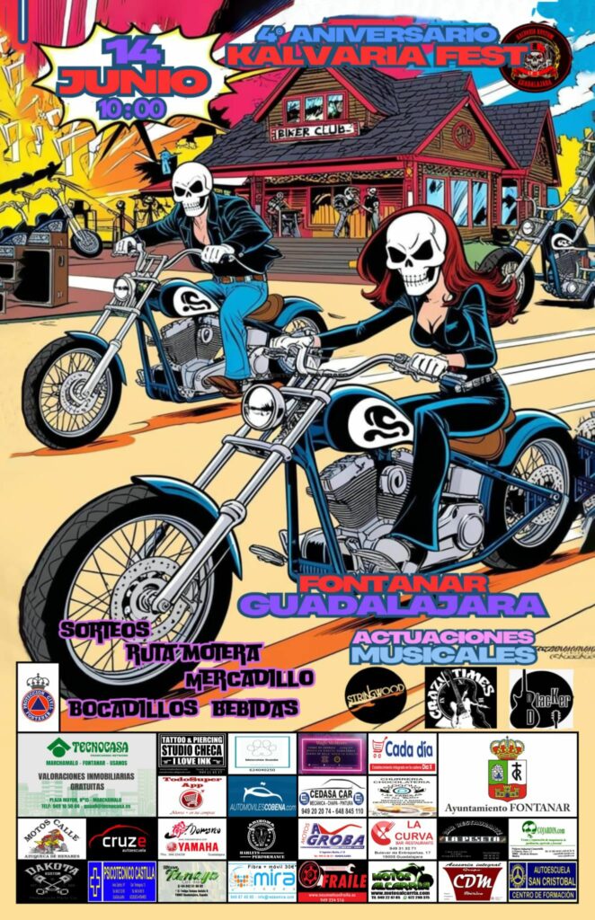 4º ANIVERSARIO KALVARIA FEST 2025 FONTANAR,GUADALAJARA 14 DE JUNIO 2025