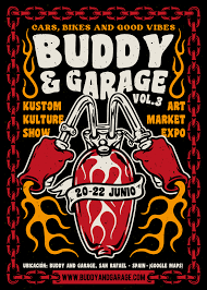 BUDDY AND GARAGE VOL. III 2025 GUDILLOS, SEGOVIA DEL 20 AL 22 DE JUNIO 2025