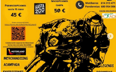 II CONCENTRACIÓN MOTERA SOLIDARIA THE SILENT ROUTE – EJULVE, TERUEL 20, 21 Y 22 DE JUNIO 2025