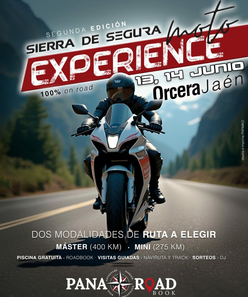 SIERRA DE SEGURA MOTO EXPERIENCE EN ÓRCERA, JAÉN 13 Y 14 DE JUNIO 2025