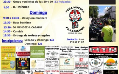 XVI CONCENTRACIÓN MOTERA ESPEJO, CÓRDOBA 14 Y 15 DE JUNIO 2025