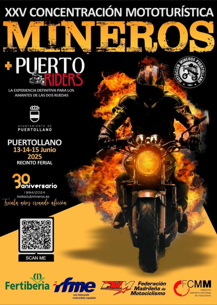 XXV CONCENTRACION MINEROS 2025 PUERTOLLANO, CIUDAD REAL 13, 14 Y 15 DE JUNIO 2025