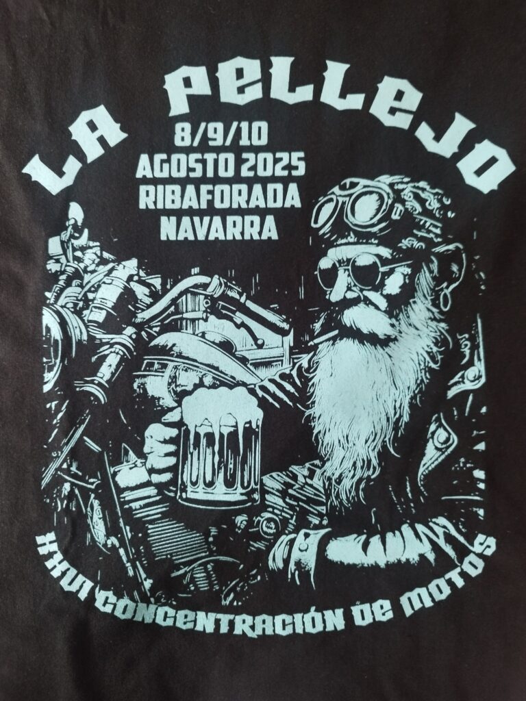 AGENDA MOTOR XXVI CONCENTRACIÓN DE MOTOS LA PELLEJO EN RIBAFORADA, NAVARRA 8, 9 Y 10 AGOSTO 2025