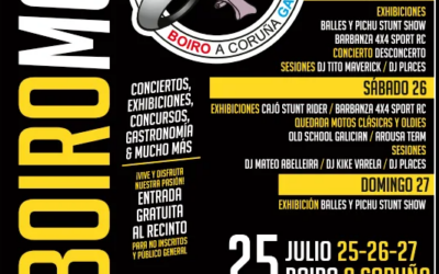 CONCENTRACION MOTERA BOIRO, A CORUÑA 25 26 Y 27 DE JULIO 2025
