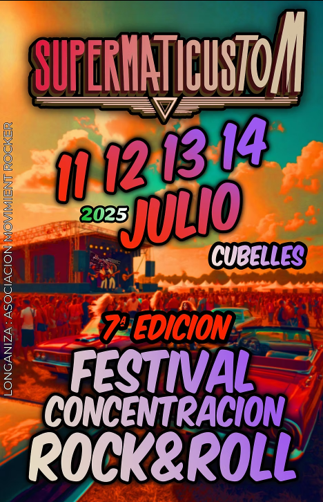 SUPERMATICUSTOM SÉPTIMA EDICIÓN DEL 11 AL 14 DE JULIO DE 2025