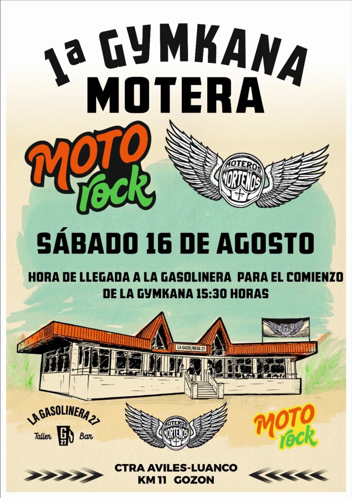 I GYMKANA MOTERA EN LUENCO (GOZÓN), ASTURIAS EL 16 DE AGOSTO DE 2025
