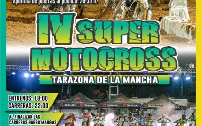 IV SUPER MOTOCROSS EN TARAZONA DE LA MANCHA, ALBACETE EL 19 DE JULIO 2025