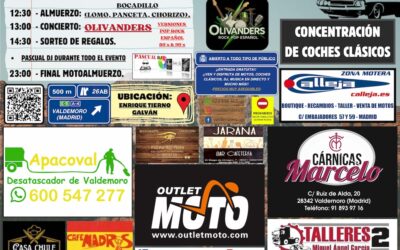 5º MOTOALMUERZO VALDERIDERS EN VALDEMORO, MADRID EL 13 DE SEPTIEMBRE 2025