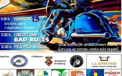 6ª MATINAL MOTERA EN BELLPUIG, LLEIDA EL 10 DE AGOSTO 2025