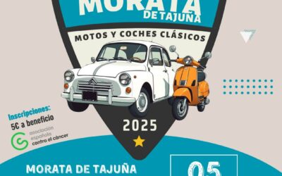 8º CONCENTRACIÓN DE MOTOS Y COCHES CLÁSICOS EN MORATA DE TAJUNA, MADRID EL 5 DE OCTUBRE DE 2025