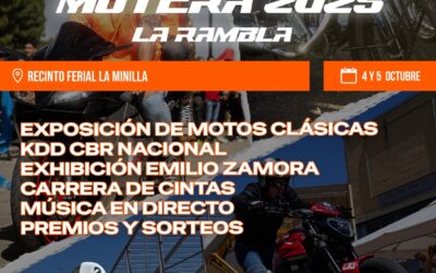 CONCENTRACIÓN MOTERA EN LA RAMBLA, CÓRDOBA EL 4 Y 5 DE OCTUBRE 2025