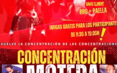 CONCENTRACIÓN MOTERA HIJOS DEL MAR MENOR EN CUEVAS DE REYLLO, MURCIA EL 14 DE SEPTIEMBRE 2025