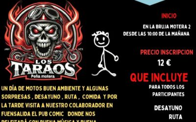 GRAN PRESENTACIÓN PEÑA MOTERA LOS TARAOS EN YUNCOS, TOLEDO EL 6 DE SEPTIEMBRE 2025