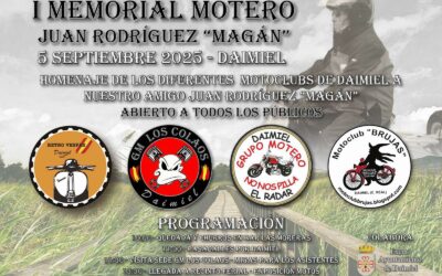 I MEMORIAL MOTERO JUAN RODRÍGUEZ “MAGÁN” EN DAIMIEL, CIUDAD REAL EL 5 DE SEPTIEMBRE 2025