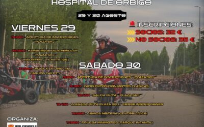 II CONCENTRACIÓN MOTERA 2025 EN HOSPITAL DE ÓRBIGO, LEÓN EL 29 Y 30 DE AGOSTO 2025