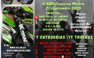 II KKD COMPETICIÓN ONLYBIKER FEST EN CENTELLES, BARCELONA EL 21 DE SEPTIEMBRE 2025
