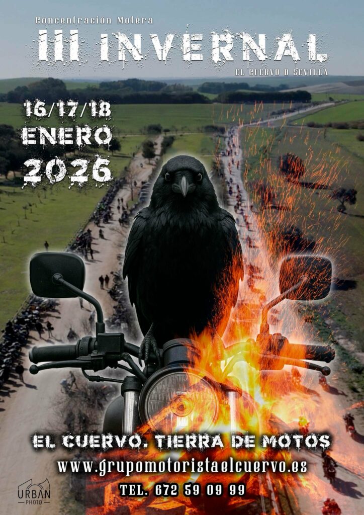 III CONCENTRACIÓN INVERNAL EN EL CUERVO DE SEVILLA EL 16, 17 Y 18 DE ENERO 2026