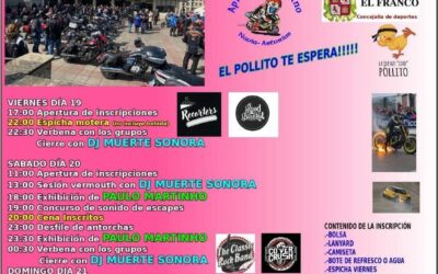 III CONCENTRACIÓN MOTERA AY POLLITO LA QUE HAS LIAO EN EL FRANCO, ASTURIAS EL 19, 20 Y 21 DE SEPTIEMBE 2025