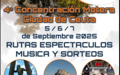 IV CONCENTRACIÓN MOTOCLUB CEUTA ADVENTURE TRAIL EL 5, 6 Y 7 DE SEPTIEMBRE