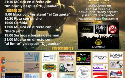 IX QUEDADA MOTERA EN ALDEASECA DE LA ARMUÑA, SALAMANCA EL 29 Y 30 DE AGOSTO 2025