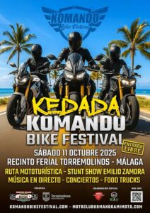 KEDADA KOMANDO BIKE FESTIVAL EN TORREMOLINOS, MÁLAGA EL 11 DE OCTUBRE DE 2025