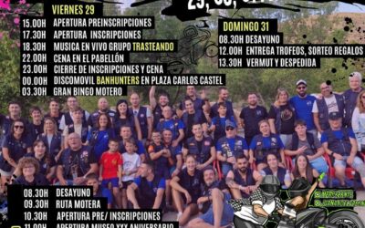 XXX ANIVERSARIO DE LA CONCENTRACIÓN MOTERA VILLA DE MONTALBÁN EN MONTALBÁN, TERUEL EL 29, 30 Y 31 DE AGOSTO 2025