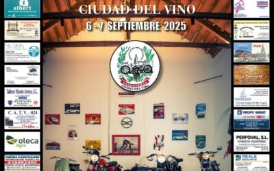 XXXV CONCENTRACIÓN DE MOTOS CLÁSICAS ‘CIUDAD DEL VINO’ EN VALDEPEÑAS, CIUDAD REAL LOS DÍAS 6 Y 7 DE SEPTIEMBRE 2025