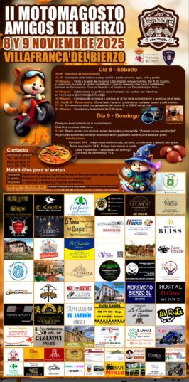 II MOTOMAGOSTO AMIGOS DEL BIERZO