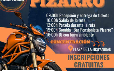 I RUTA MOTERA PIZARRO 26 DE OCTUBRE 2025 EN PIZARRO, CÁCERES