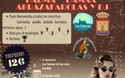 XII+I REUNIÓN DE MOTOS Y COCHES CLÁSICOS CIUDAD DE LAS CABEZAS 2025 25 DE OCTUBRE EN LAS CABEZAS DE SAN JUAN, SEVILLA