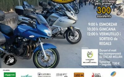 XXV TROBADA MOTERA GRIPADA 2025 2 NOVIEMBRE EN BELLCAIRE D’URGELL, LLEIDA