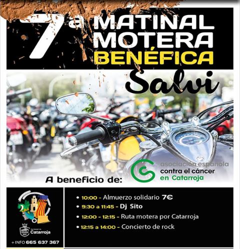 VII MATINAL MOTERA BENÉFICA SALVI 2025  23 DE NOVIEMBRE 2025 CATARROJA,VALENCIA