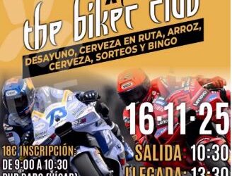 X QUEDADA MOTERA THE BIKER CLUB 2025 16 DE NOVIEMBRE 2025  VÍCAR, ALMERÍA