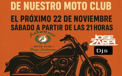 XXVI ANIVERSARIO MOTOCLUB BAJO ANDARAX 2025 22 DE NOVIEMBRE 2025 EN BENAHADUX, ALMERÍA