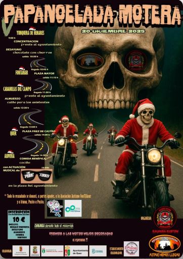 V PAPANOELADA MOTERA SOLIDARIA YUNQUERA DE HENARES, GUADALAJARA