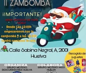 V PAPANOELADA MOTERA Y II ZAMBOMBA 20 DICIEMBRE 2025 HUELVA