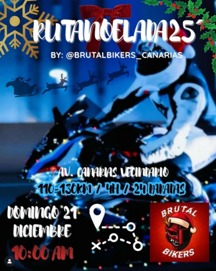 PAPANOELADA MOTERA – RUTANOELADA GRAN CANARIA 20 DICIEMBRE 2025