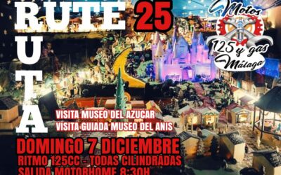RUTA RUTE 25 7 DICIEMBRE 2025 MOTOS 125 Y GAS MÁLAGA
